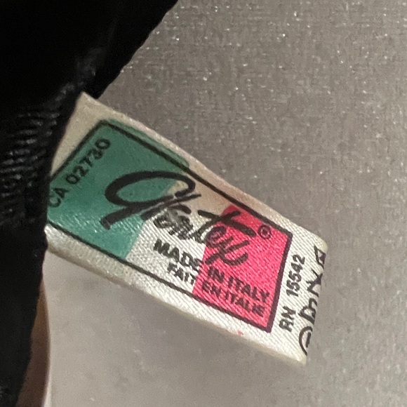 Glentex Gd Yellow Geometric Scarf 27” - Picture 3 of 6